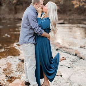 Baltic Born Balboa Maxi Dress in Topaz.